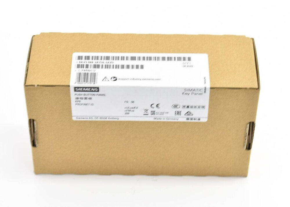 6AV3688-3AY36-0AX0 NEW SIEMENS SIMATIC HMI KP8 PN, 6AV3 688-3AY36-0AX0 Key Panel