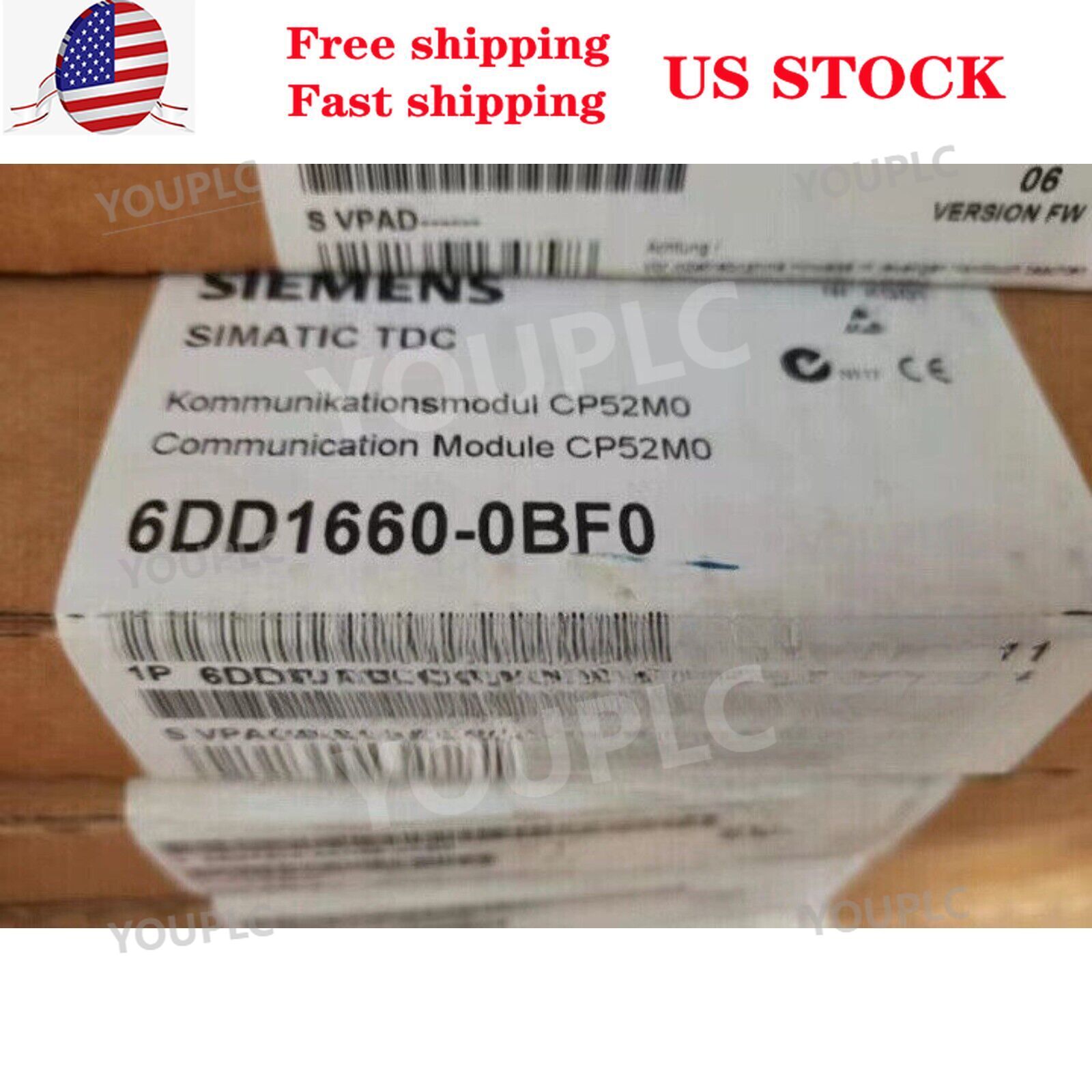 New Siemens 6DD1 660-0BF0 6DD1660-0BF0 SIMATIC TDC Communication module CP 52M0