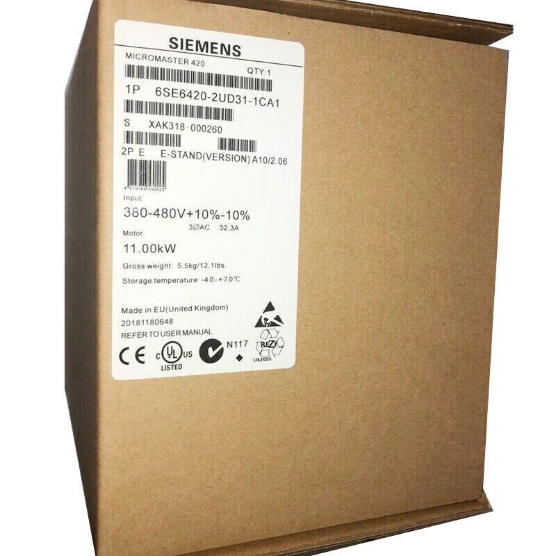 New Siemens 6SE6 420-2UD31-1CA1 / 6SE6 420-2UD31-1CA1  PLC Module