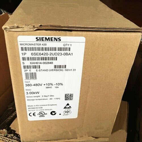 New Siemens 6SE6 420-2UD23-0BA1 / 6SE6 420-2UD23-0BA1  PLC Module