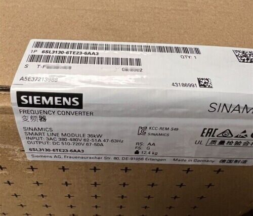 New  In box Siemens 6SL3 130-6TE23-6AA3 / 6SL3 130-6TE23-6AA3 PLC Module DHL/UPS