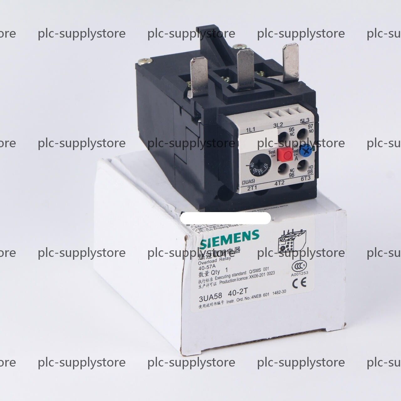 ONE New IN BOX Siemens Overload Relay 3UA5840-2T
