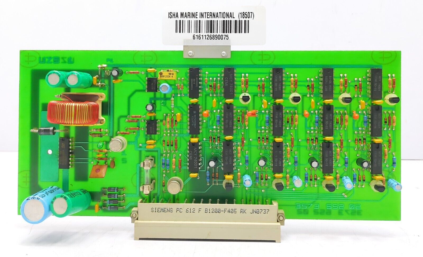 Siemens PC612F B1200-F405 RK JN0737 PCB Card Module UZS-1 357365202