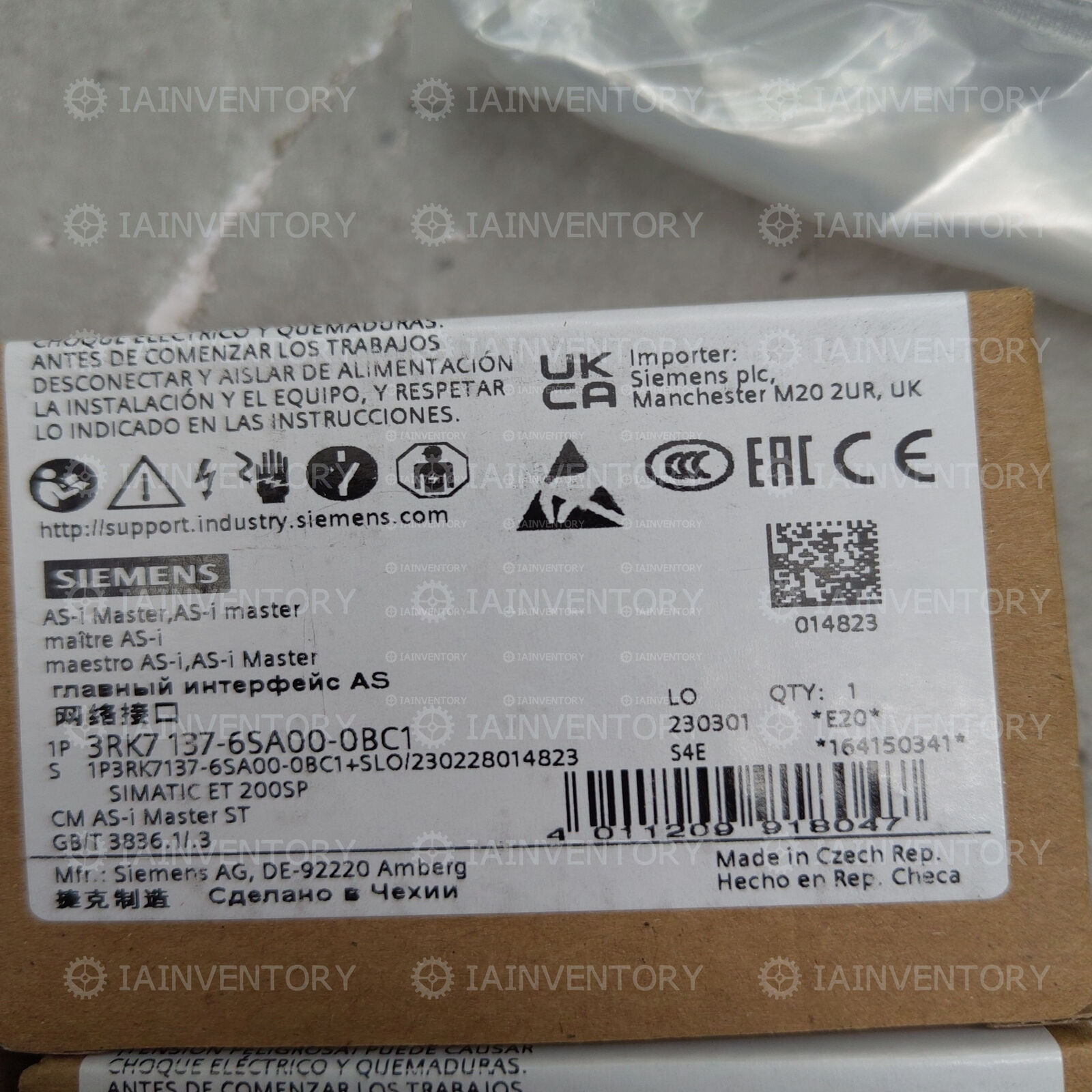 1PC NEW SIEMENS 3RK7137-6SA00-0BC1