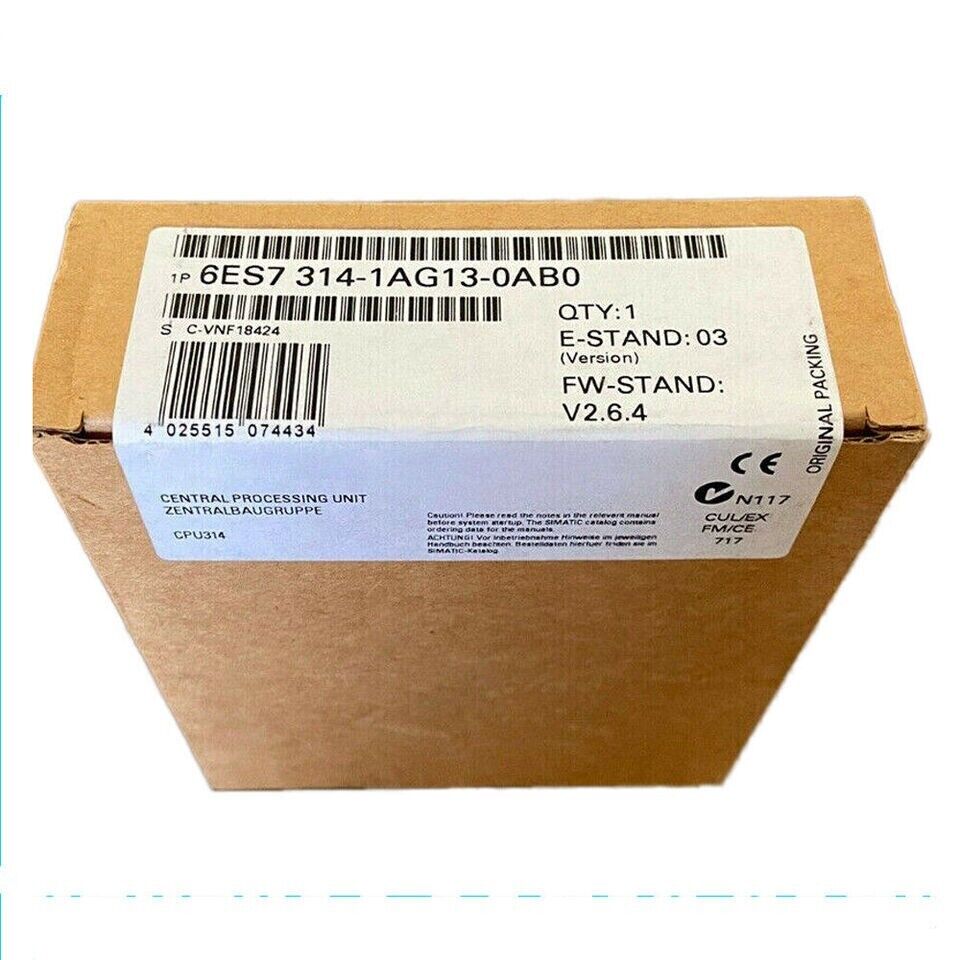 New In Box Siemens 6ES7 314-1AG13-0AB0 / 6ES7 314-1AG13-0AB0 PLC Module