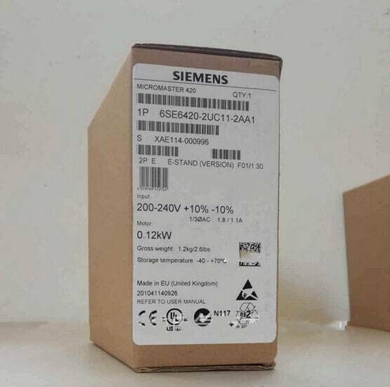 New Siemens 6SE6 420-2UC11-2AA1 / 6SE6 420-2UC11-2AA1 PLC Module