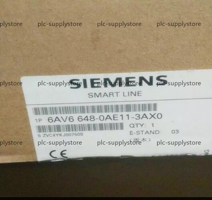 ONE New SIEMENS 6AV6 648-0AE11-3AX0 6AV6648-0AE11-3AX0
