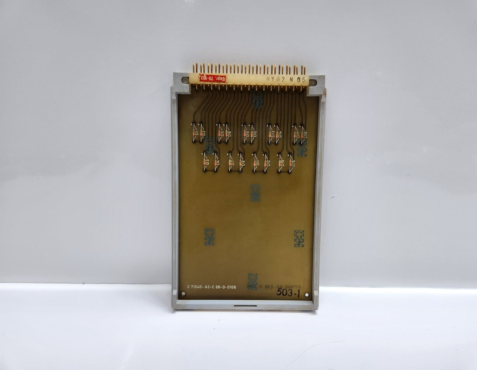 SIEMENS C71458-A 503-A1 SIMATIC N PCB CARD C71040-A2-C 68-0-0106