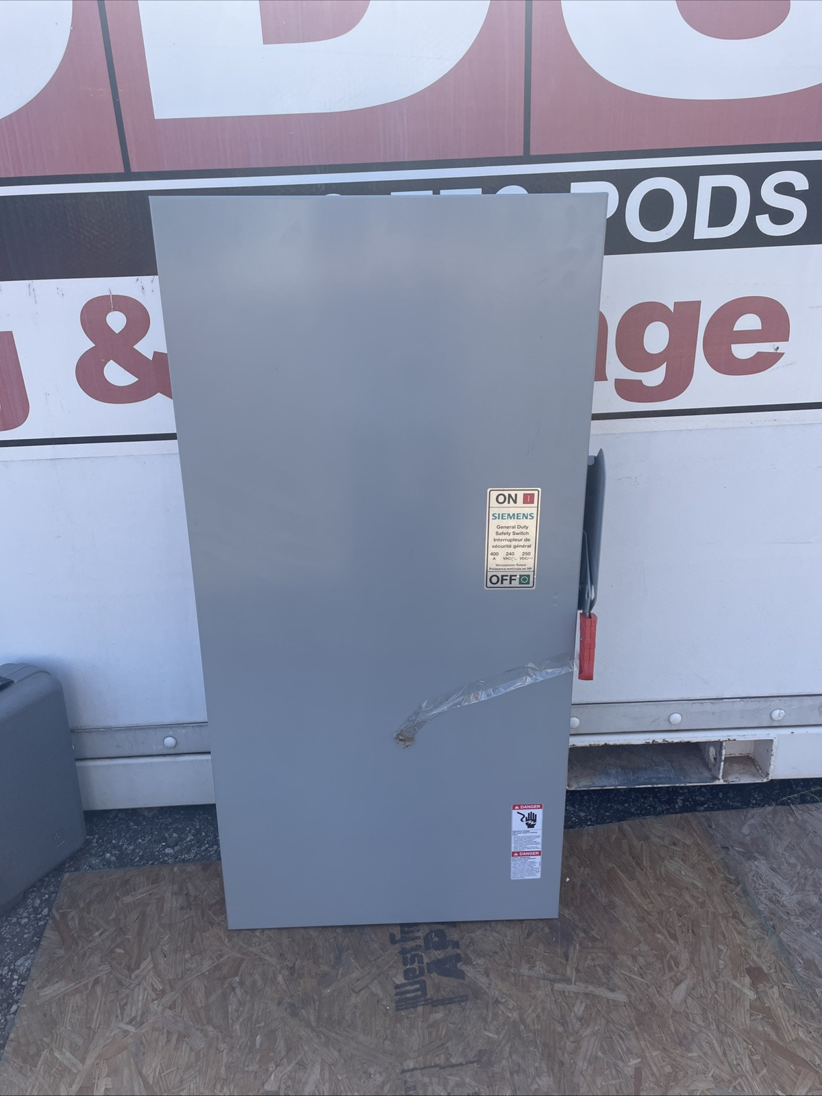 Siemens GF325NRA 240 Vac 250 Vdc 400A General Duty Safety Switch