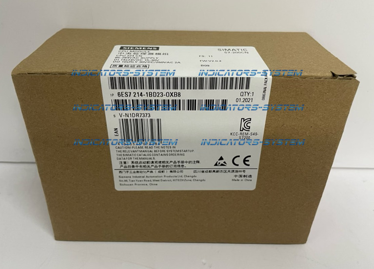 1PCS NEW Siemens 6ES7214-1BD23-0XB8 6ES7 214-1BD23-0XB8 PLC module