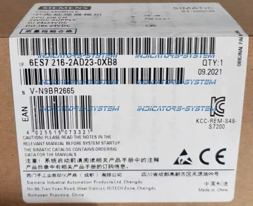 New Siemens 6ES7216-2AD23-0XB8 6ES7 216-2AD23-0XB8 Module