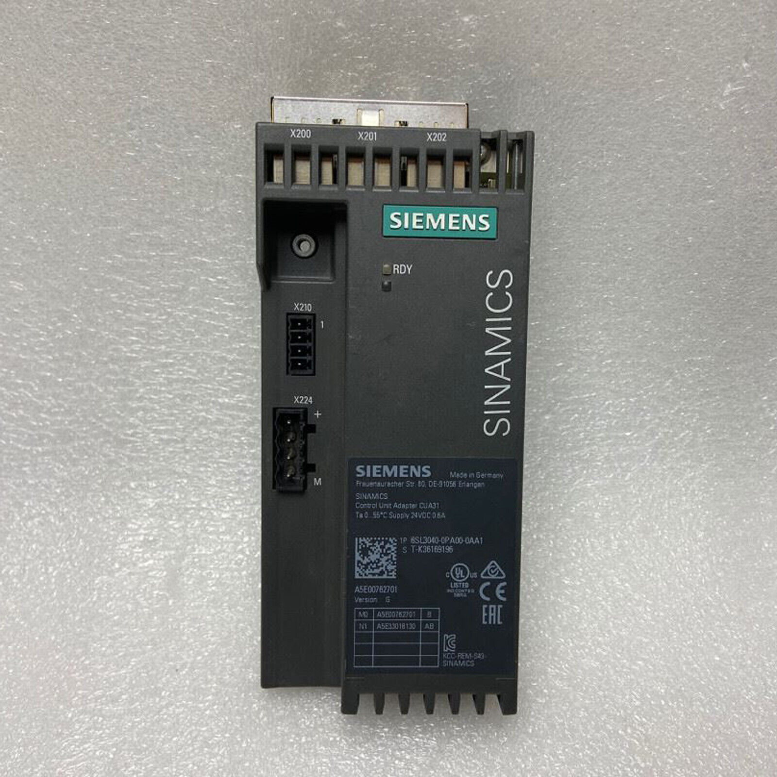 1PCS Used Siemens 6SL3040-0PA00-0AA1 module Fully Tested