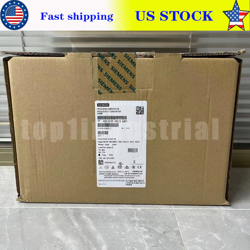 New In Box SIEMENS 6SL3210-1KE23-2AF1 Inverter Drive free shipping