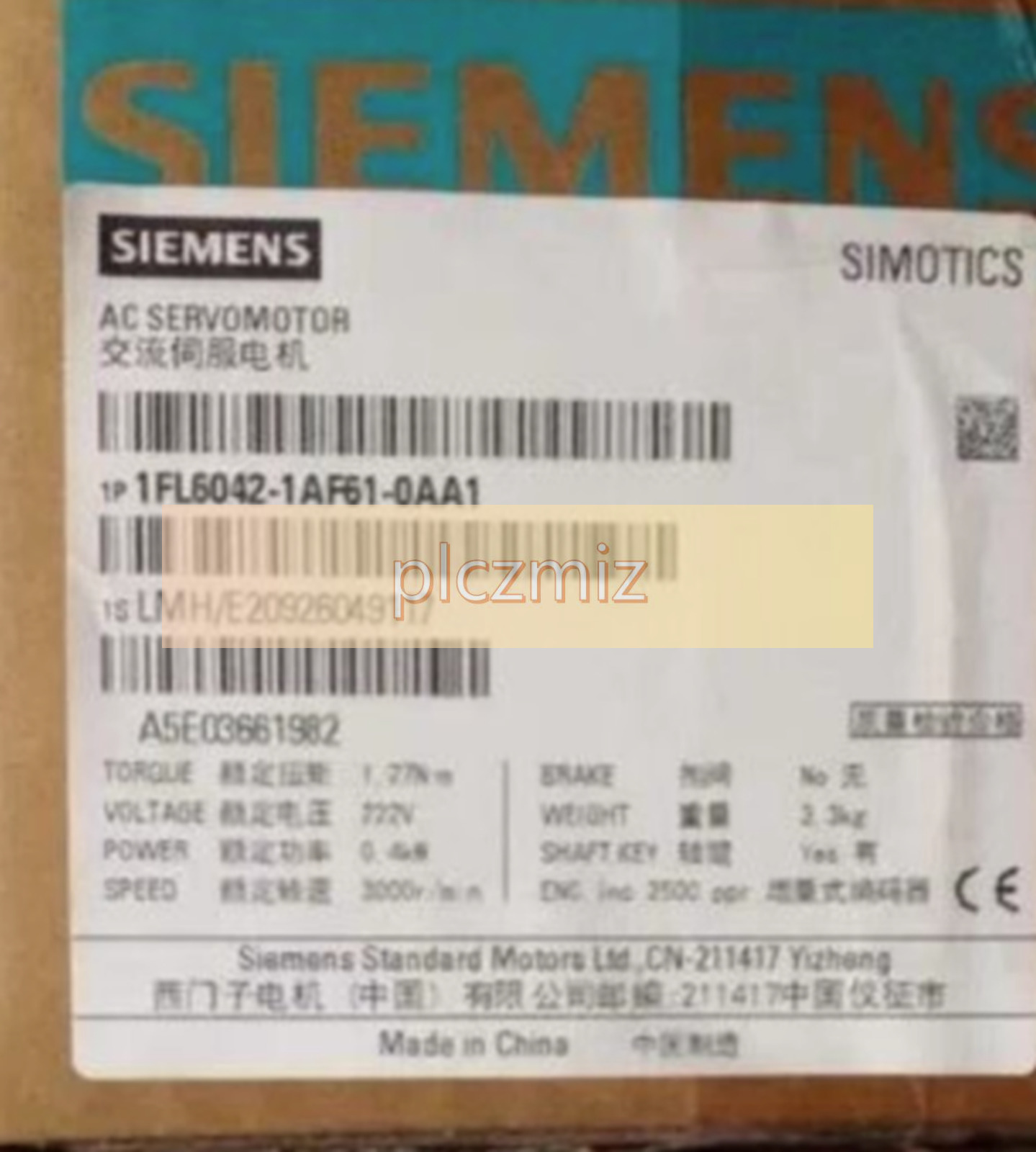 Siemens 1FL6042-1AF61-0AA1 PLC 1FL60421AF610AA1 New In Box 1PC