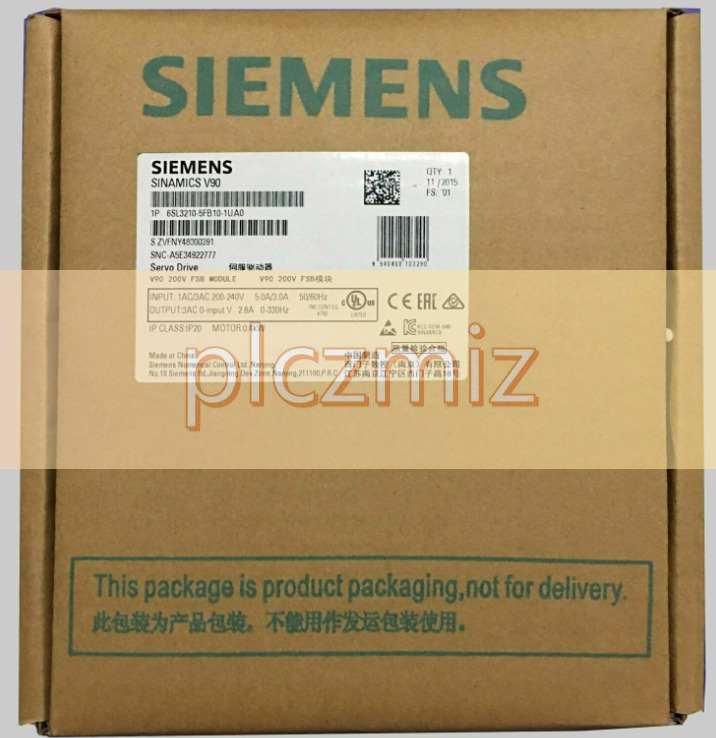 NEW SIEMENS 6SL3210-5FB10-1UA0 Servo Drive