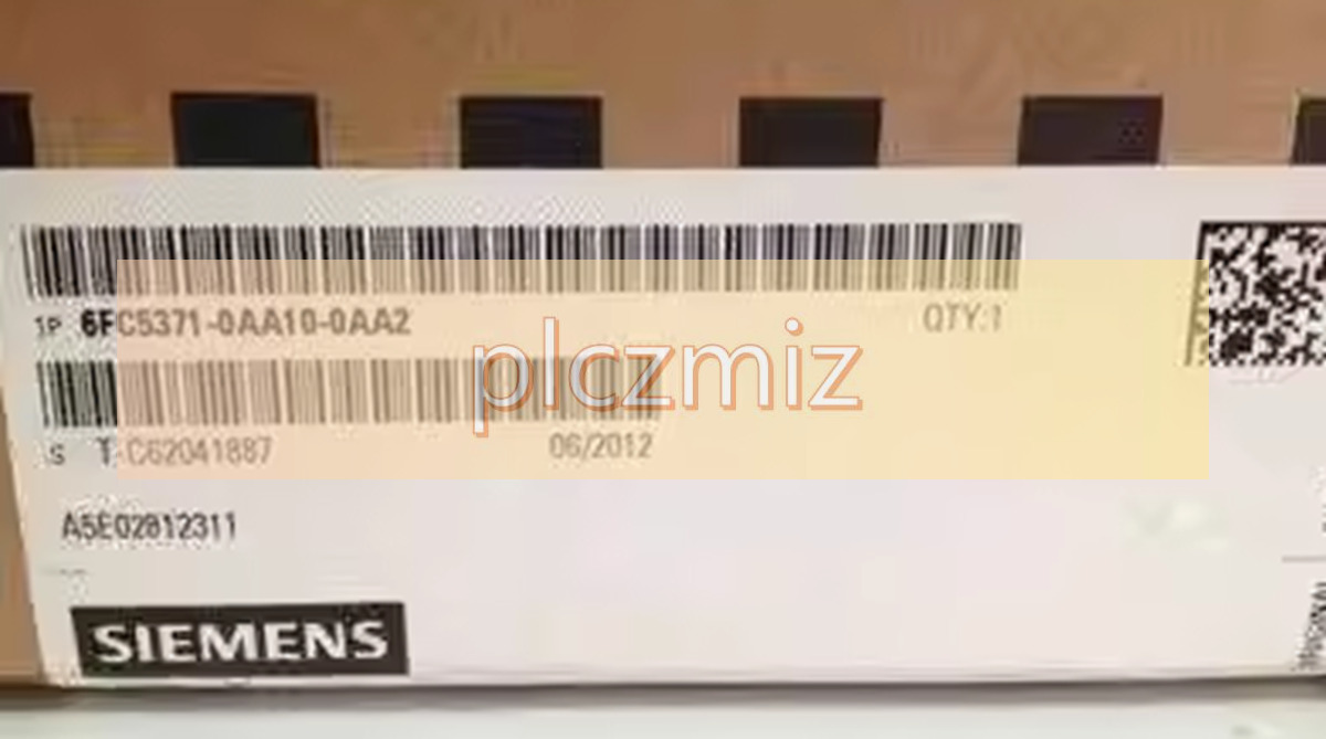 New In Box Siemens 6FC5371-0AA10-0AA2 6FC5 3710AA100AA2