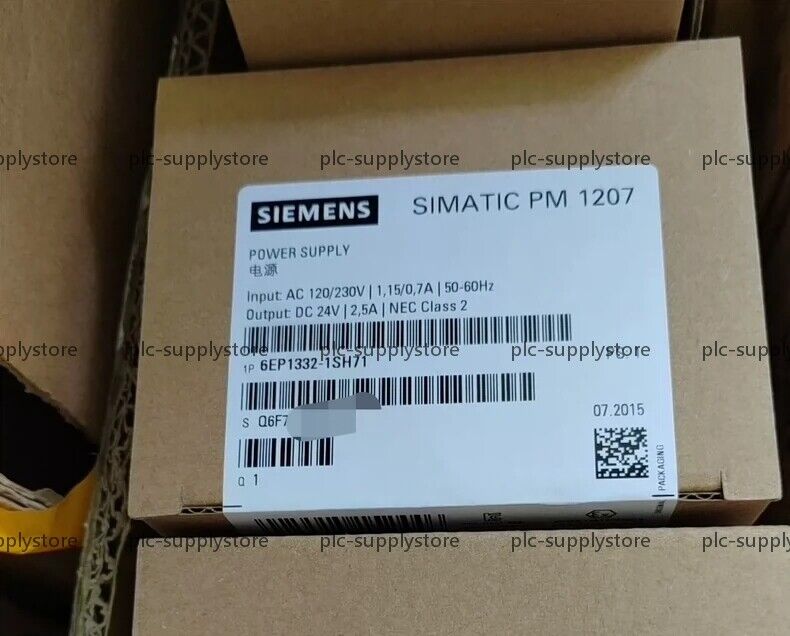 ONE New Siemens 6EP1332-1SH71 SIMATIC S7-1200  Power Supply 6EP1 332-1SH71