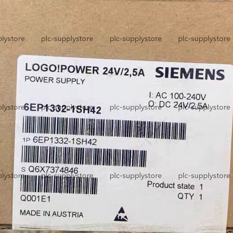 ONE New Siemens 6EP1332-1SH42 Power Supply 6EP13321SH42