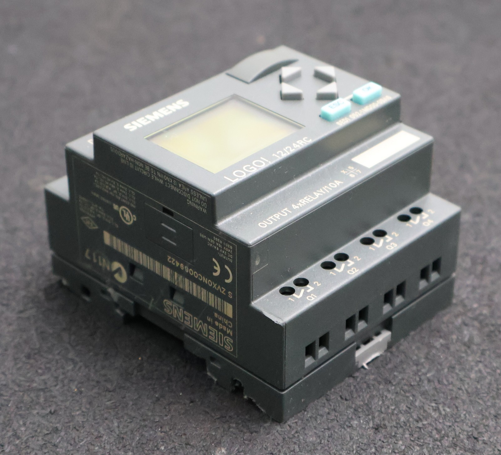 SIEMENS LOGO logic module logic module 6ED1052-1MD00-0BA6 12/24V input 8xDC