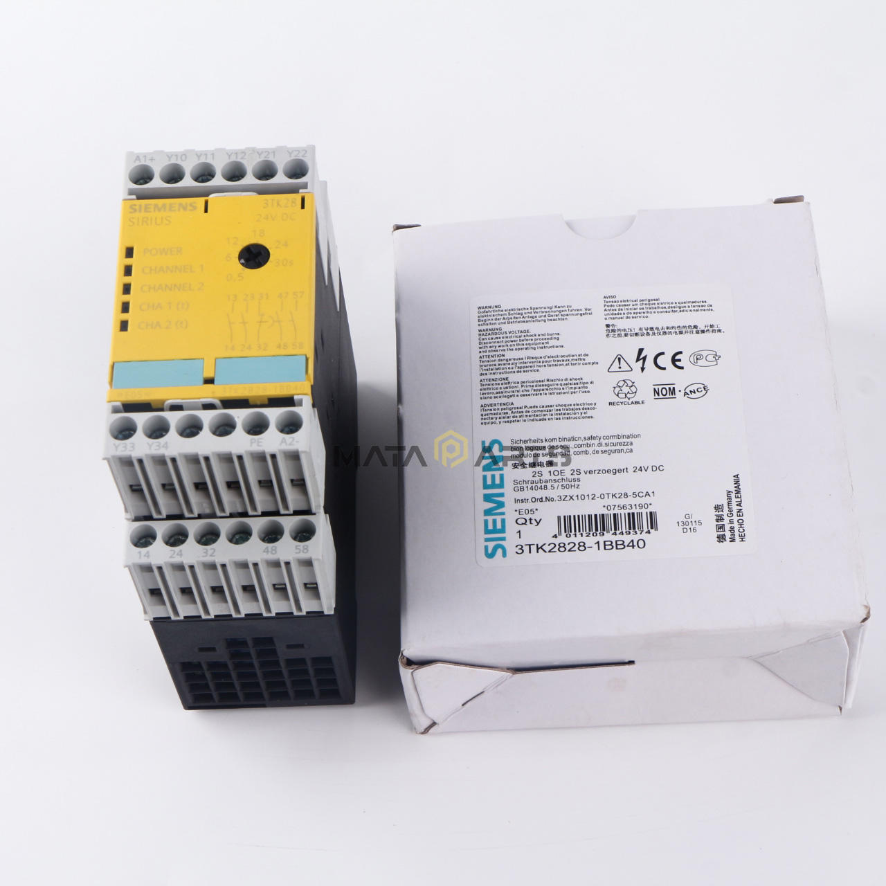 1PC NEW Siemens safety relay 3TK2828-1BB40