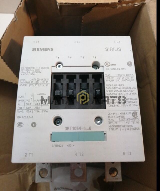 1PC Siemens Contactor 3RT1054-6AP36 3RT1 054-6AP36 New