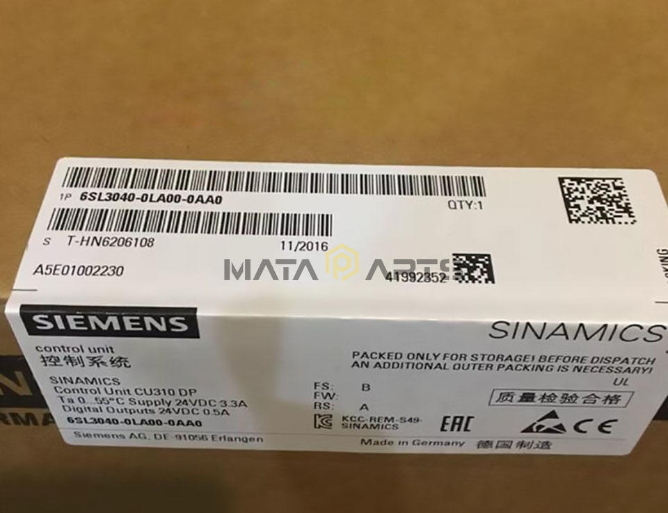 1piece NEW Siemens control unit module 6SL3040-0LA00-0AA0