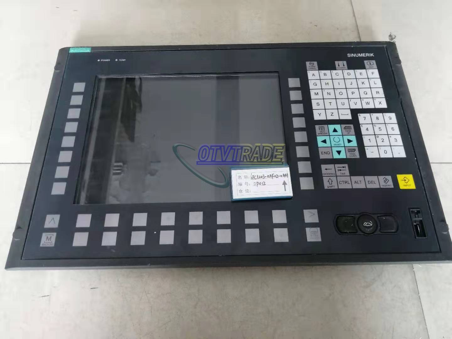 1PCS Used Siemens Sinumerik Operator Panel 6FC5203-0AF02-0AA1