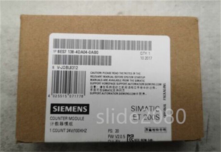 New In Box Siemens 6ES7 138-4DA04-0AB0 /6ES7138-4DA04-0AB0 Counter Module