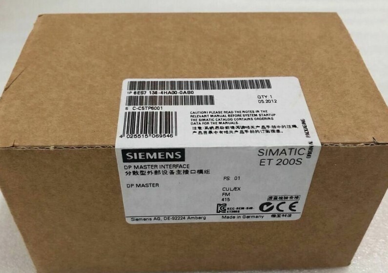 New Siemens 6ES7 138-4HA00-0AB0 / 6ES7138-4HA00-0AB0 Master Interface