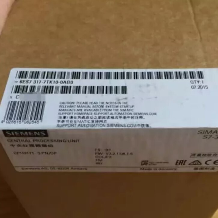 New In Box Siemens 6ES7317-7TK10-0AB0 / 6ES7 317-7TK10-0AB0 PLC Module