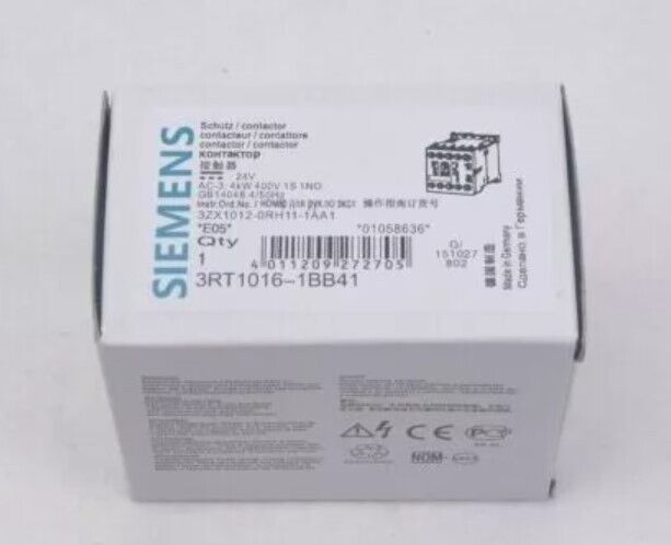 New In Box Siemens 3RT1016-1BB41 / 3RT1016-1BB41 PLC Module
