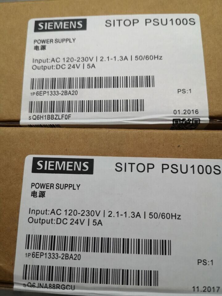 New In Box  Siemens 6EP1333-2BA20 /6EP1 333-2BA20  PLC Module