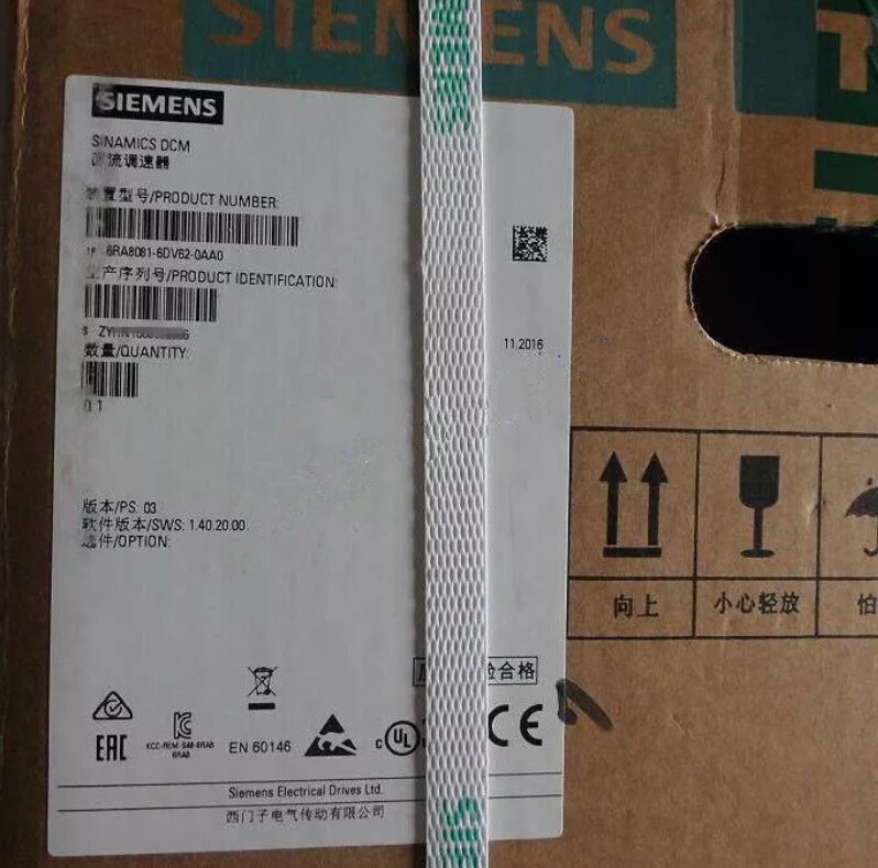 New In Box Siemens 6RA8081-6DV62-0AA0 /6RA8 081-6DV62-0AA0 PLC Module