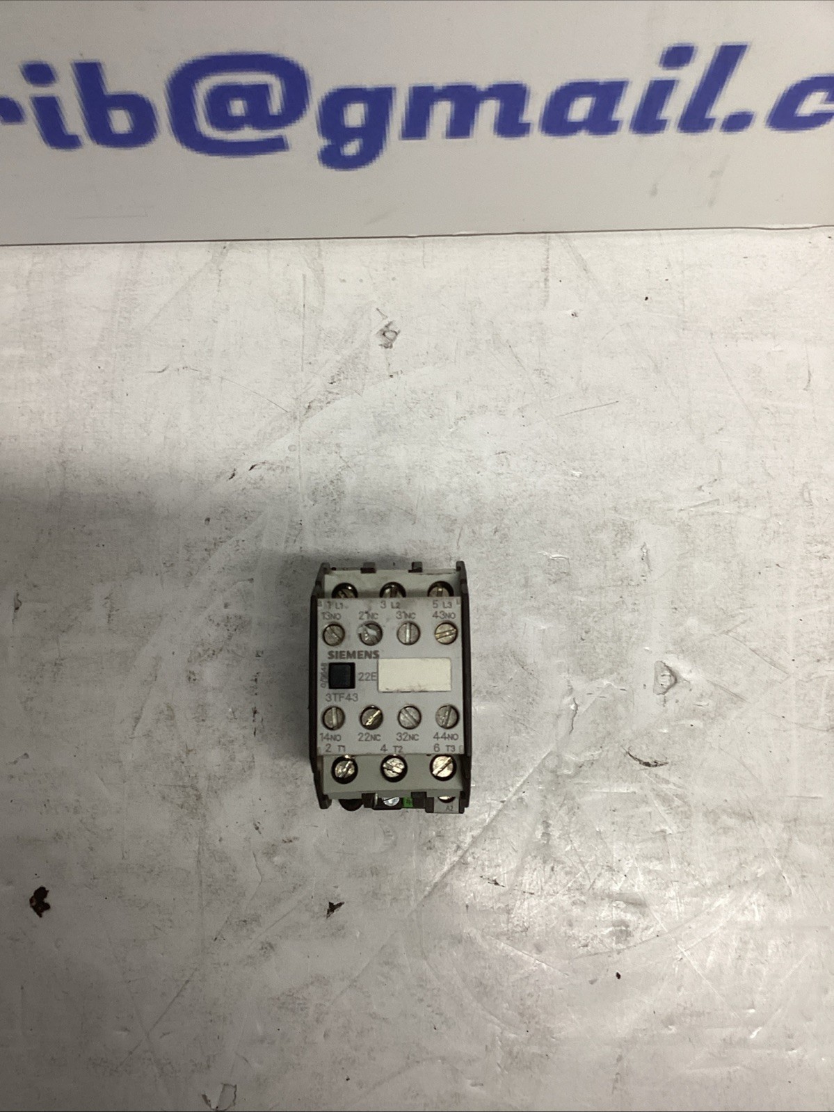 Siemens 3TF43 3TF4322-0A 30A Contactor Coil 110/120 VAC (40063) I-350