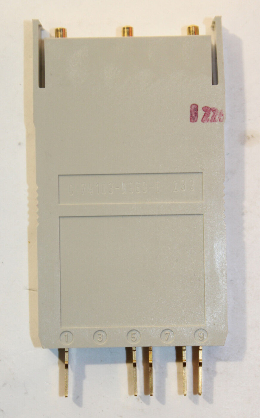 Siemens C74103-A969-E 233 Plug 5-pin