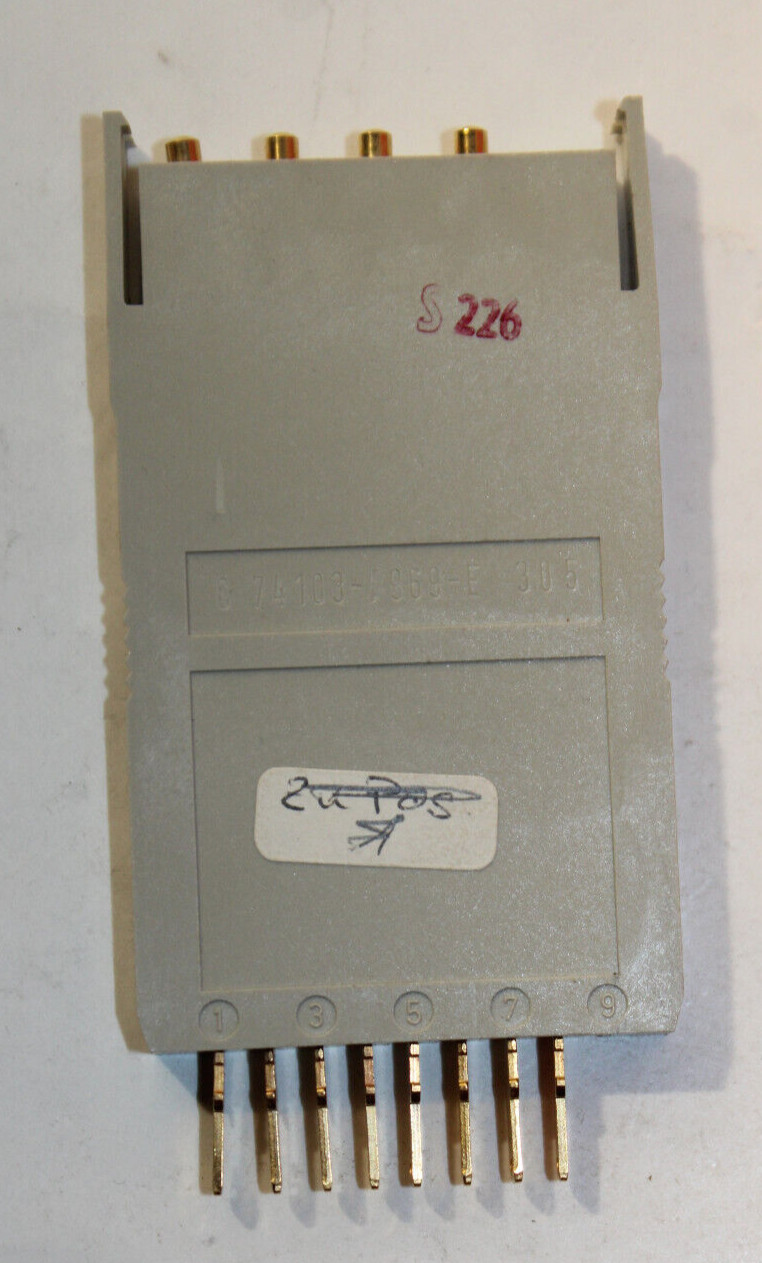 Siemens C74103-A969-E 305 Plug 8-pin