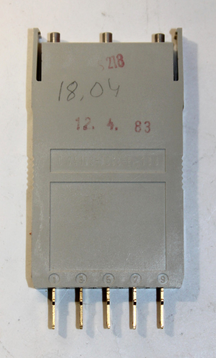 Siemens C74103-A969-E 108 Plug 5-pin