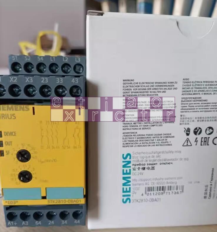 1PCS NEW Siemens Sirius Safety Relay 3TK2810-0BA01 3TK28100BA01