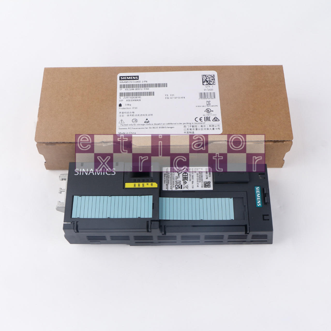 1PCS NEW Siemens 6SL3244-0BB12-1FA0 Control Unit 6SL3 244-0BB12-1FA0