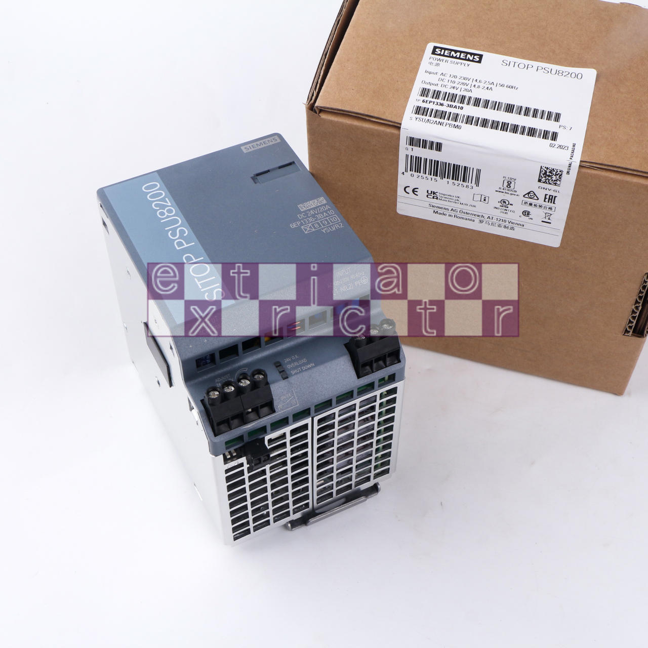 ONE new SIEMENS 6EP1336-3BA10 POWER SUPPLY 6EP1 336-3BA10 SITOP PSU8200