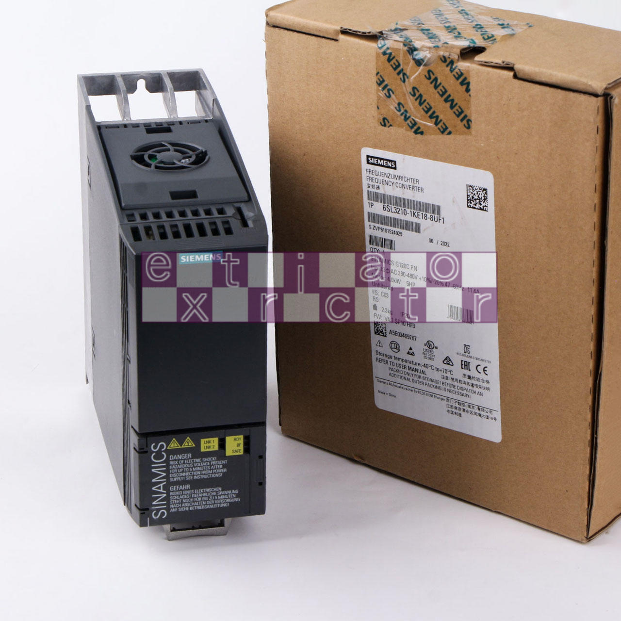 1PCS NEW SIEMENS Inverter 6SL3210-1KE18-8UF1 6SL3 210-1KE18-8UF1
