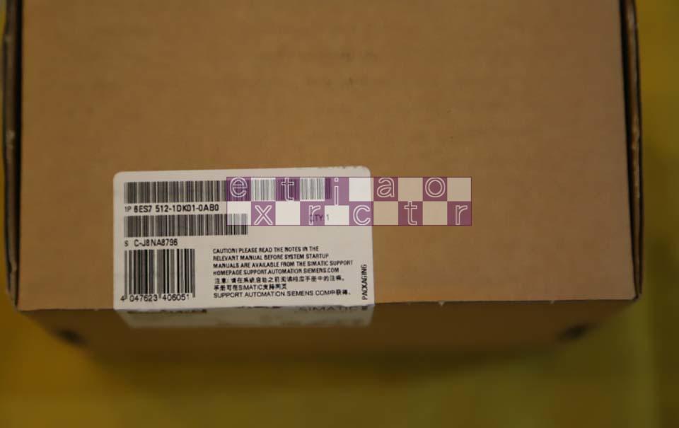 1PCS New Siemens SIMATIC DP CPU 1512SP-1 6ES7512-1DK01-0AB0 6ES7 512-1DK01-0AB0