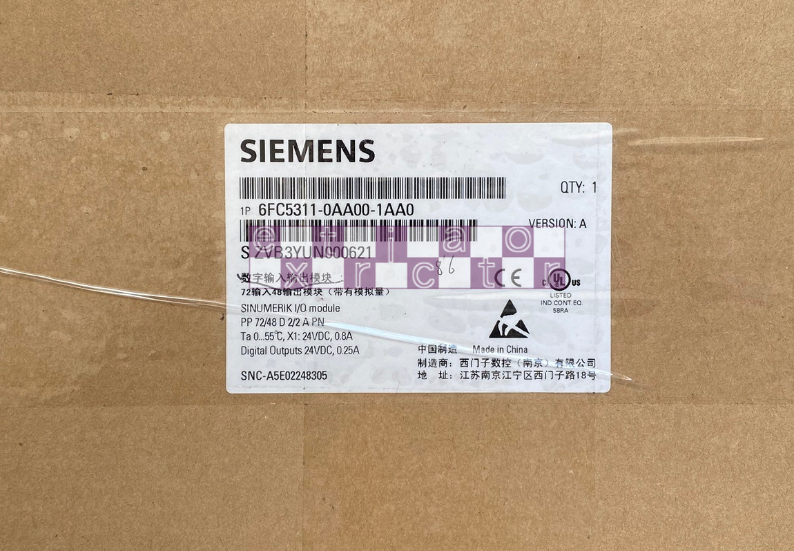 1PCS NEW Siemens SINUMERIK I/O MODULE 6FC5311-0AA00-1AA0 6FC5 311-0AA00-1AA0