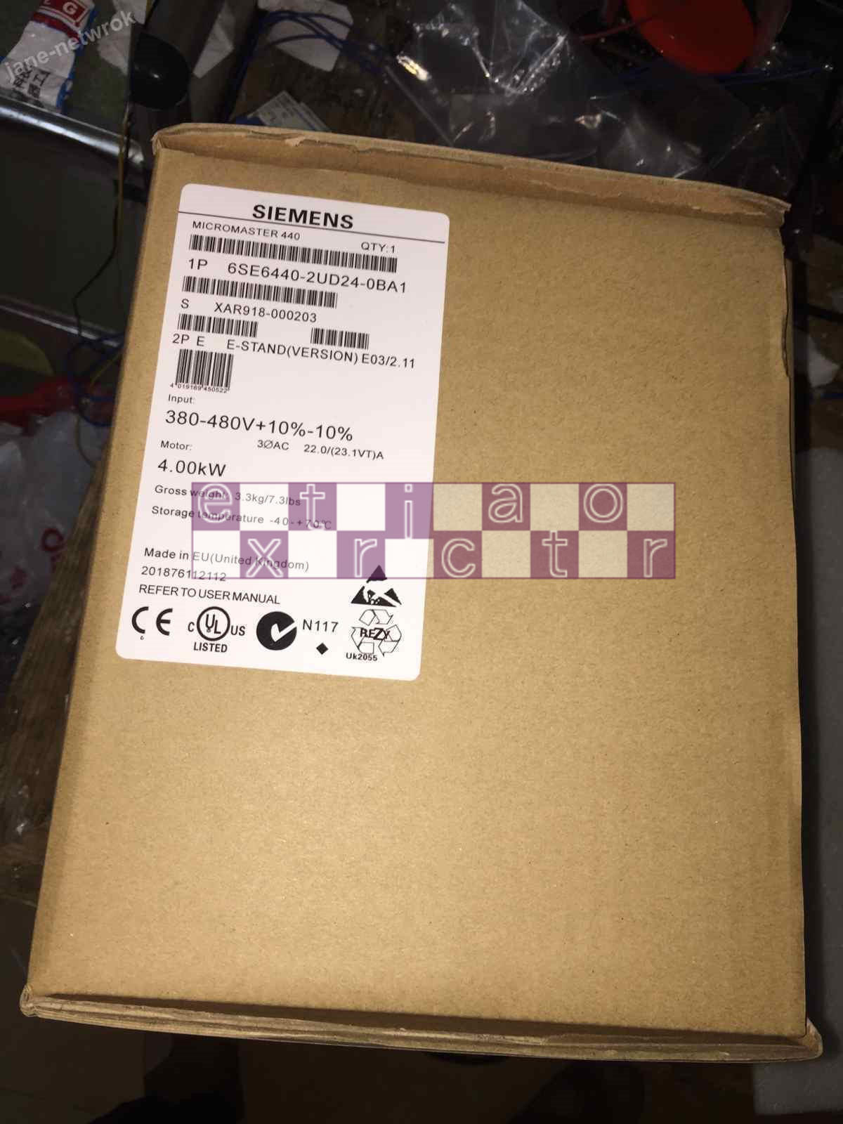 1PCS NEW SIEMENS INVERTER 4KW 6SE6440-2UD24-0BA1 6SE6 440-2UD24-0BA1