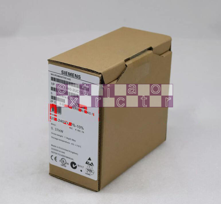 1PCS NEW SIEMENS 6SE6440-2UC13-7AA1 INVERTER 0.37KW 6SE6 440-2UC13-7AA1