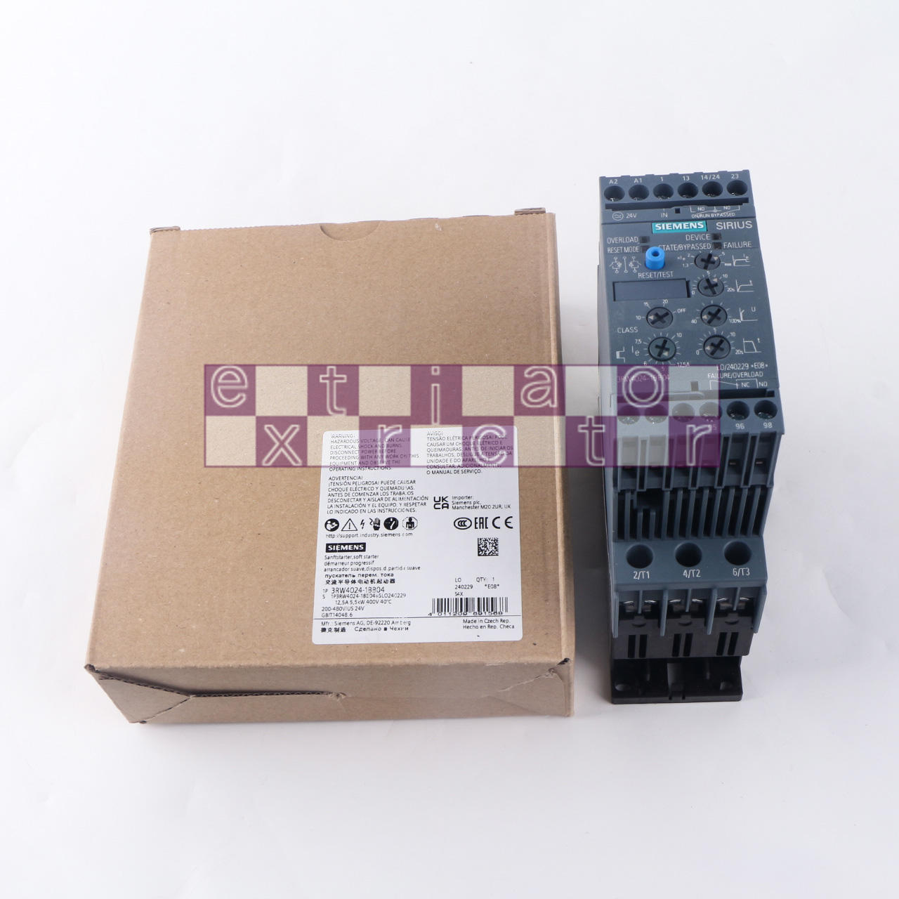 1PC NEW Siemens Soft starter 3RW4024-1BB04 3RW4 024-1BB04