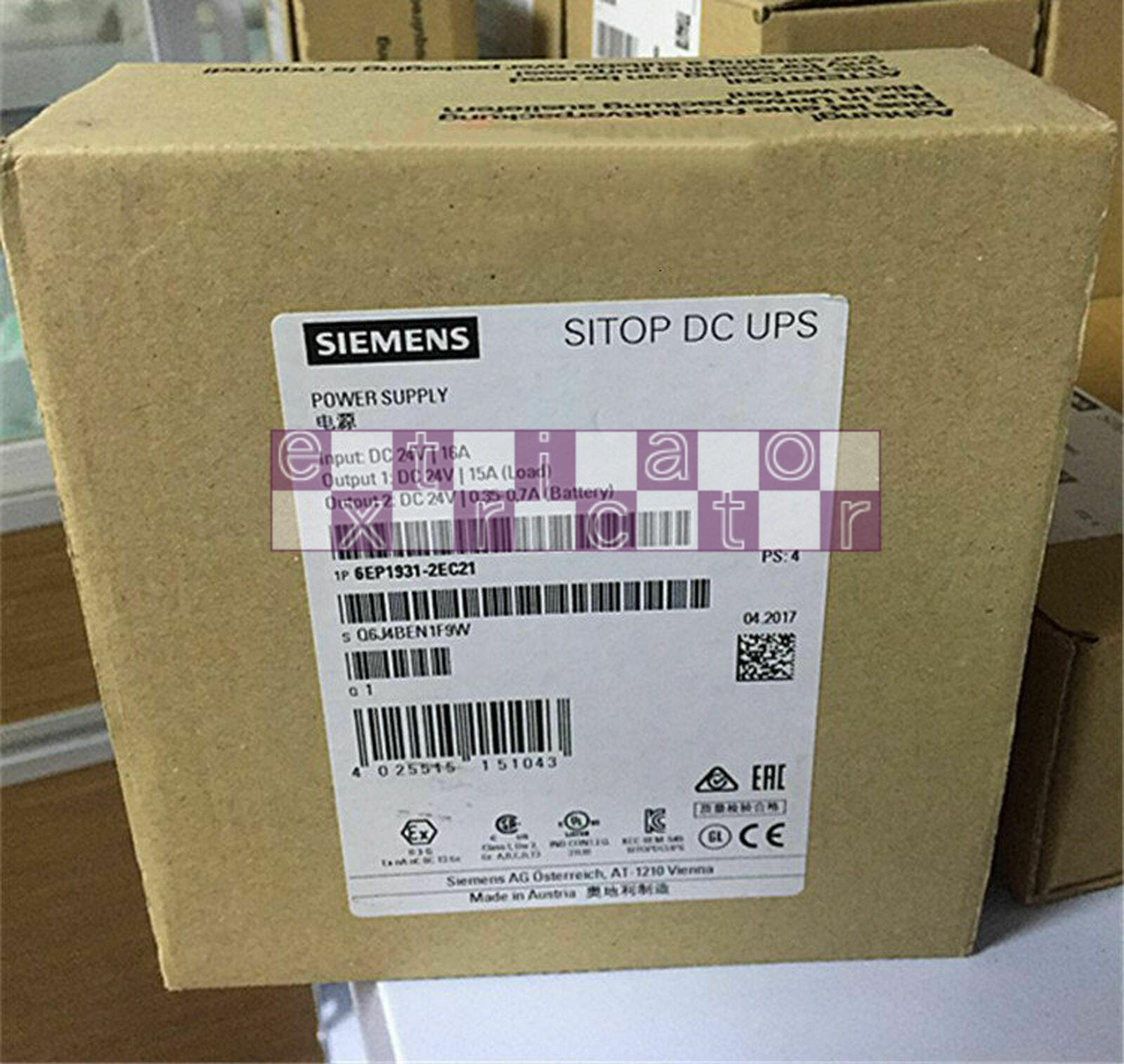 1PC NEW Siemens 6EP1 931-2EC21 6EP1931-2EC21 Power Supply
