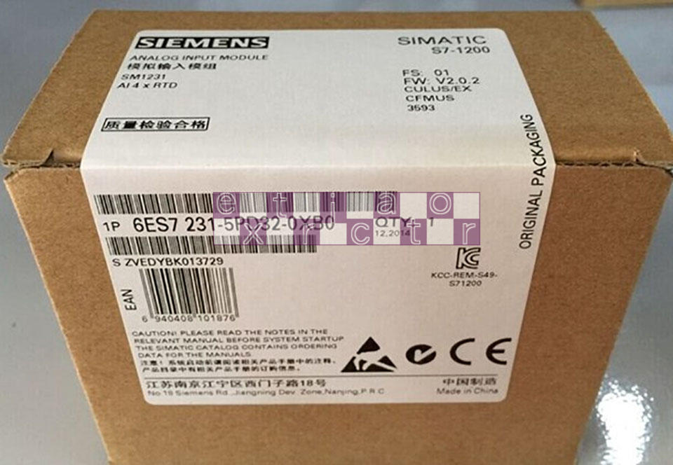 1PC NEW SIEMENS 6ES7 231-5PD32-0XB0 6ES7231-5PD32-0XB0 Module