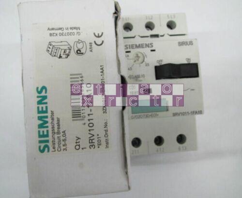 1PCS NEW Siemens 3RV1011-1FA10 3.5-5A Circuit Breaker