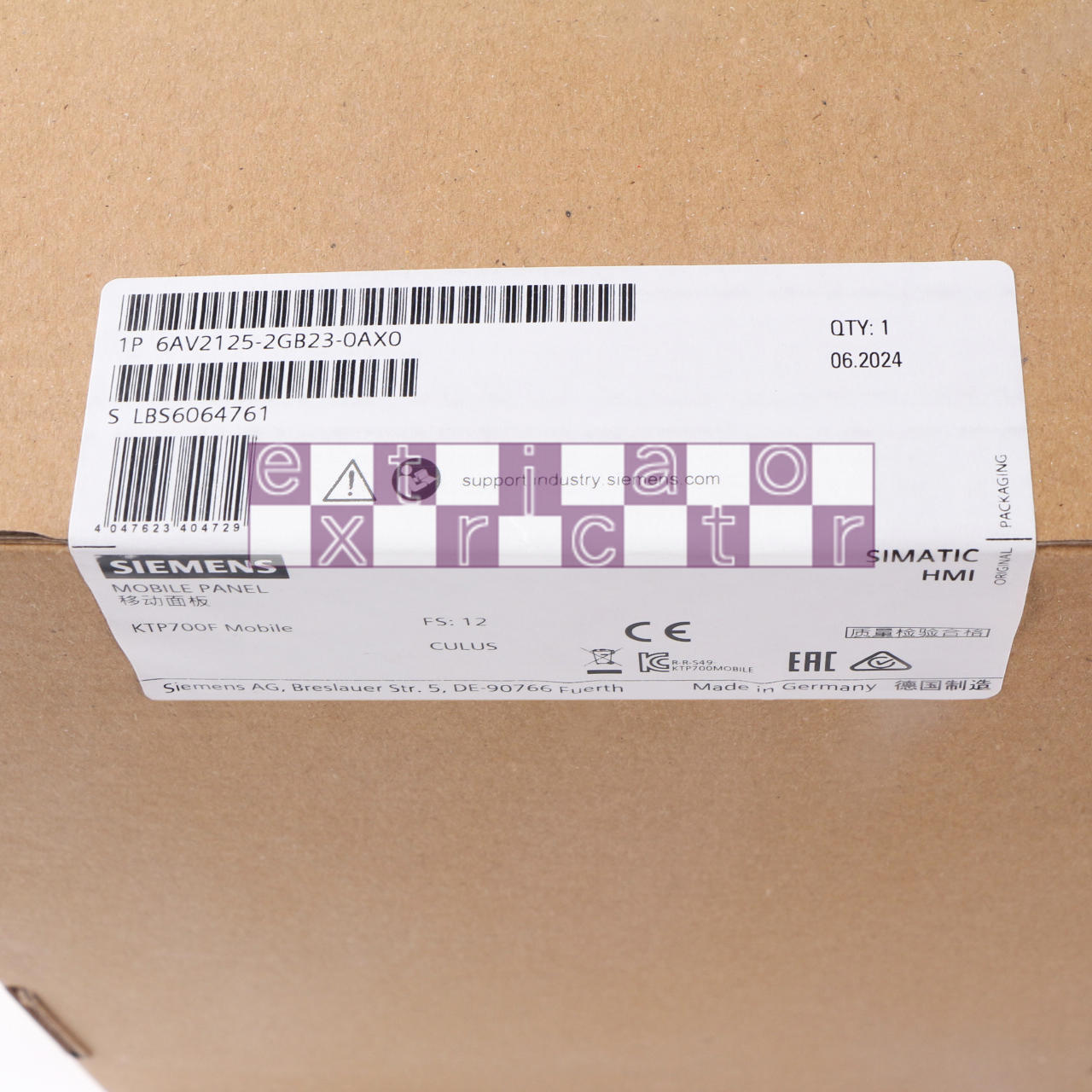 1PC NEW SIEMENS 6AV2125-2GB23-0AX0 6AV2 125-2GB23-0AX0